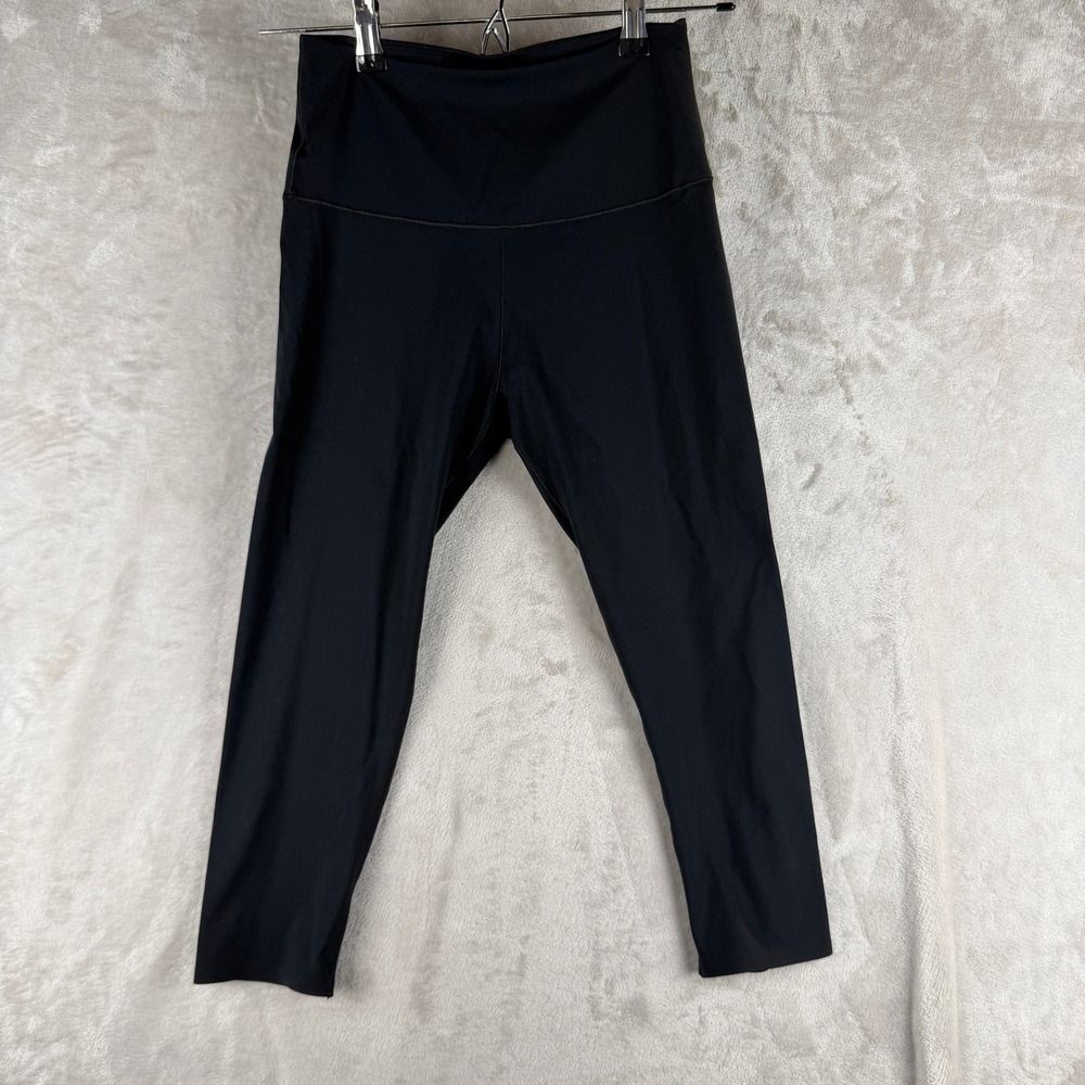 WONE Womens High Rise Leggings Black Size S Cropped Athletic Yoga Pants
